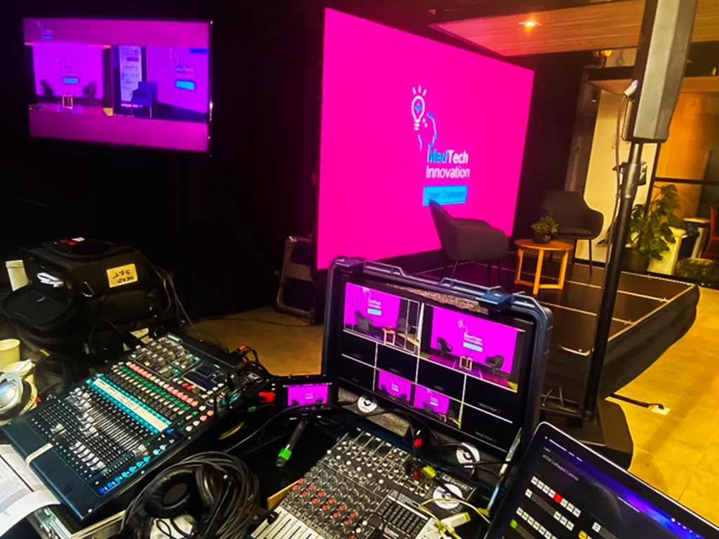 Producción audiovisual y CCTV para evento