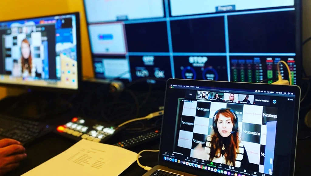 Control técnico para transmisión de evento por streaming