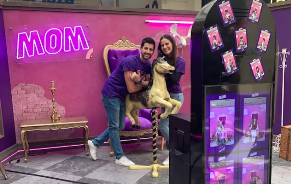 Tótem GIF en activación fotográfica